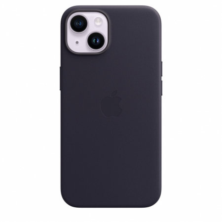 Apple iPhone 14 Leather Case with MagSafe - Ink [2]