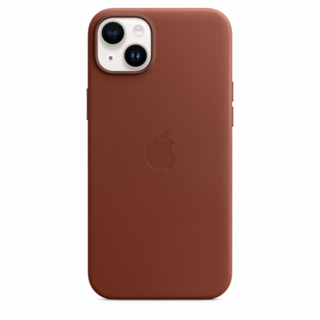 Apple iPhone 14 Plus Leather Case with MagSafe - Umber [4]