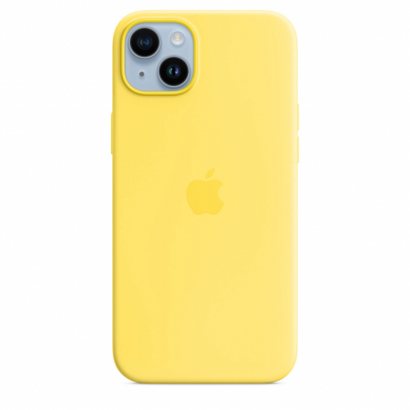 Apple iPhone 14 Plus Silicone Case with MagSafe - Canary Yellow (SEASONAL 2023 Spring) [0]