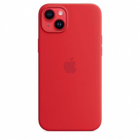 Apple iPhone 14 Plus Silicone Case with MagSafe - (PRODUCT)RED [4]