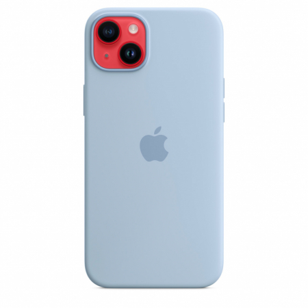 Apple iPhone 14 Plus Silicone Case with MagSafe - Sky (SEASONAL 2023 Spring) [4]