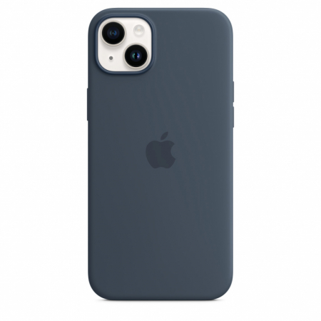 Apple iPhone 14 Plus Silicone Case with MagSafe - Storm Blue [3]