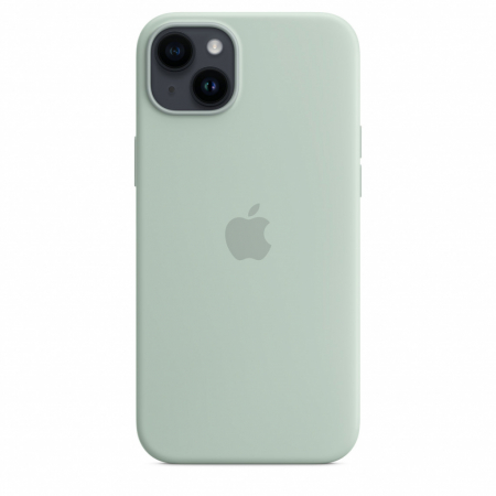 Apple iPhone 14 Plus Silicone Case with MagSafe - Succulent (SEASONAL 2022 Fall) [2]