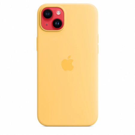 Apple iPhone 14 Plus Silicone Case with MagSafe - Sunglow (SEASONAL 2022 Fall) [4]