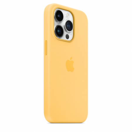 Apple iPhone 14 Pro Silicone Case with MagSafe - Sunglow (SEASONAL 2022 Fall) [4]