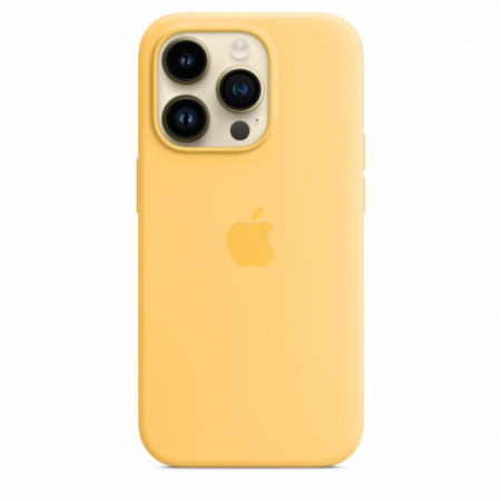 Apple iPhone 14 Pro Silicone Case with MagSafe - Sunglow (SEASONAL 2022 Fall) [1]