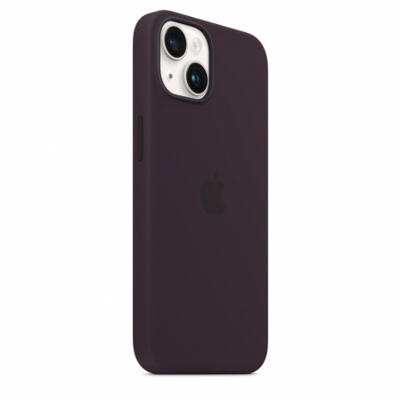 Apple iPhone 14 Silicone Case with MagSafe - Elderberry (SEASONAL 2022 Fall) [5]