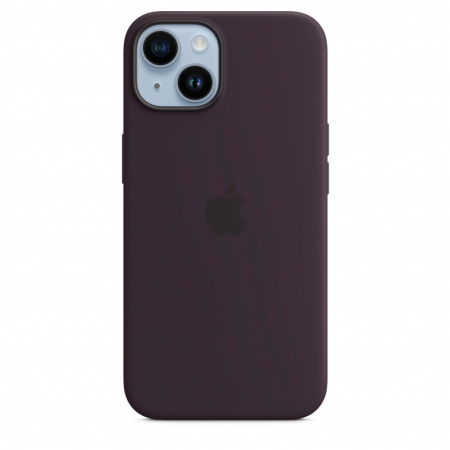 Apple iPhone 14 Silicone Case with MagSafe - Elderberry (SEASONAL 2022 Fall) [0]