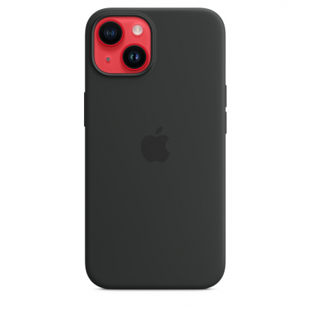 Apple iPhone 14 Silicone Case with MagSafe - Midnight [4]
