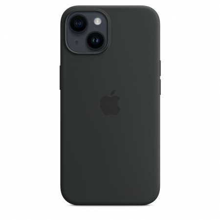Apple iPhone 14 Silicone Case with MagSafe - Midnight [3]