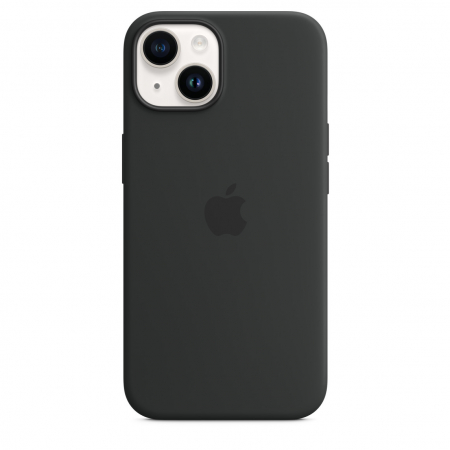 Apple iPhone 14 Silicone Case with MagSafe - Midnight [2]