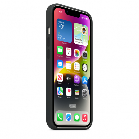 Apple iPhone 14 Silicone Case with MagSafe - Midnight [6]