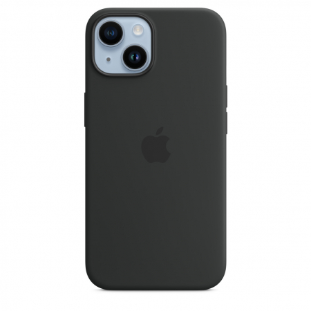 Laptop, Tablete & Telefoane - Apple iPhone 14 Silicone Case with MagSafe - Midnight