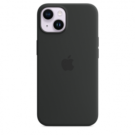 Apple iPhone 14 Silicone Case with MagSafe - Midnight [5]