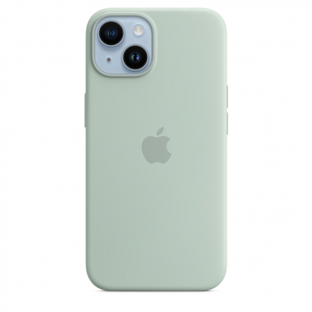 Apple iPhone 14 Silicone Case with MagSafe - Succulent (SEASONAL 2022 Fall) [0]
