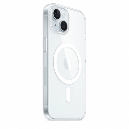 Apple iPhone 15 Clear Case w MagSafe [5]