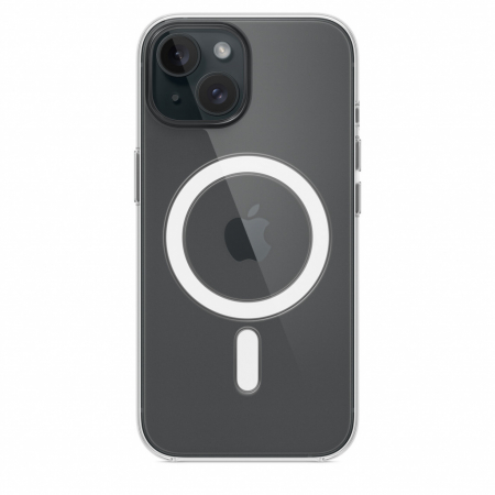 Apple iPhone 15 Clear Case w MagSafe [4]