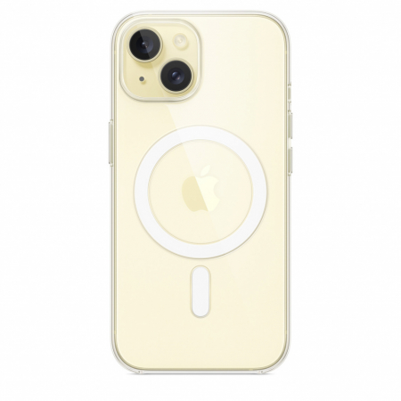 Apple iPhone 15 Clear Case w MagSafe [2]