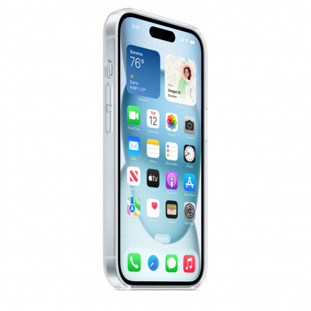 Apple iPhone 15 Clear Case w MagSafe [6]