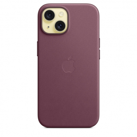 Apple iPhone 15 FineWoven Case w MagSafe - Mulberry [1]