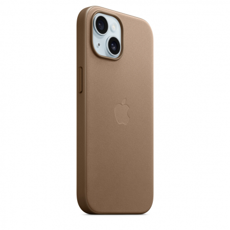 Apple iPhone 15 FineWoven Case w MagSafe - Taupe [1]