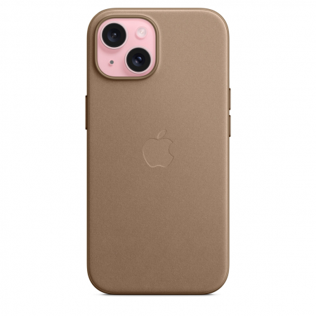 Apple iPhone 15 FineWoven Case w MagSafe - Taupe [5]