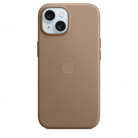 Apple iPhone 15 FineWoven Case w MagSafe - Taupe [0]