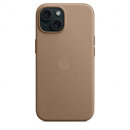 Apple iPhone 15 FineWoven Case w MagSafe - Taupe [2]