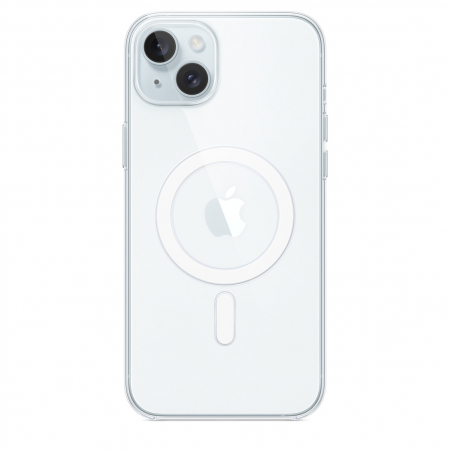 Laptop, Tablete & Telefoane - Apple iPhone 15 Plus Clear Case with MagSafe
