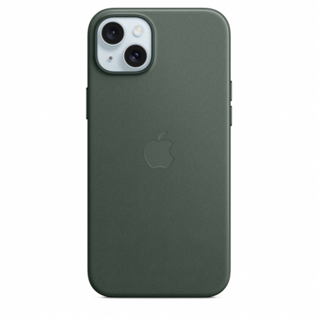 Laptop, Tablete & Telefoane - Apple iPhone 15 Plus FineWoven Case w MagSafe - Evergreen