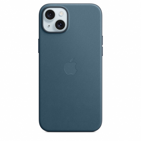 Laptop, Tablete & Telefoane - Apple iPhone 15 Plus FineWoven Case w MagSafe - Pacific Blue