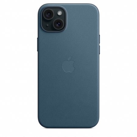 Apple iPhone 15 Plus FineWoven Case w MagSafe - Pacific Blue [1]