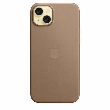 Apple iPhone 15 Plus FineWoven Case w MagSafe - Taupe [2]