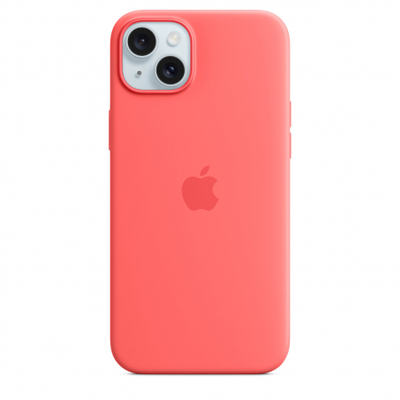 Laptop, Tablete & Telefoane - Apple iPhone 15 Plus Silicone Case w MagSafe - Guava