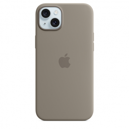 Apple iPhone 15 Plus Silicone Case with MagSafe - Clay [0]