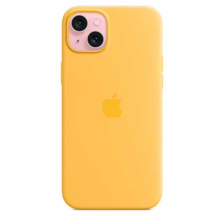 Apple iPhone 15 Plus Silicone Case with MagSafe - Sunshine [2]