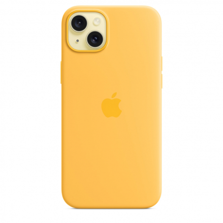 Apple iPhone 15 Plus Silicone Case with MagSafe - Sunshine [3]
