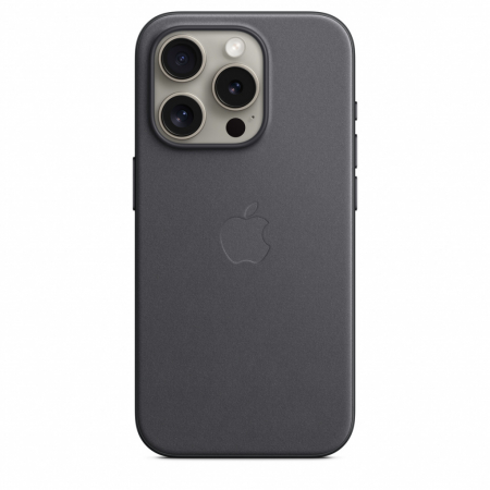 Apple iPhone 15 Pro FineWoven Case w MagSafe - Black [0]