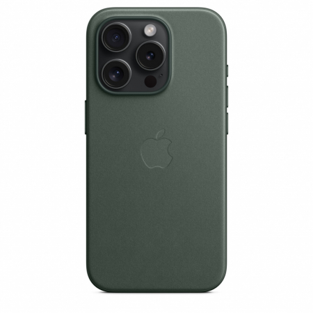 Apple iPhone 15 Pro FineWoven Case w MagSafe - Evergreen [3]