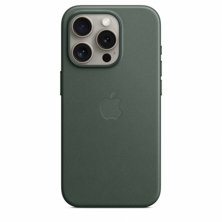 Apple iPhone 15 Pro FineWoven Case w MagSafe - Evergreen [0]