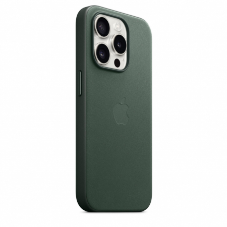 Apple iPhone 15 Pro FineWoven Case w MagSafe - Evergreen [4]