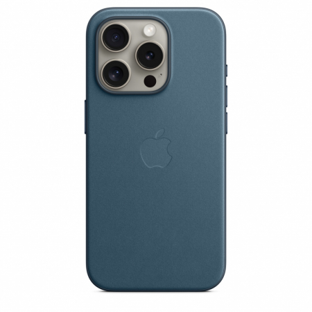 Apple iPhone 15 Pro FineWoven Case w MagSafe - Pacific Blue [0]