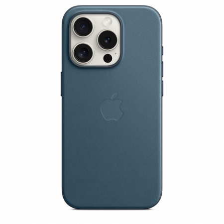 Apple iPhone 15 Pro FineWoven Case w MagSafe - Pacific Blue [2]