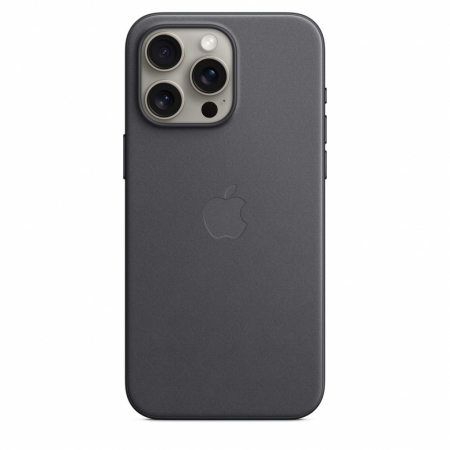 Apple iPhone 15 Pro Max FineWoven Case w MagSafe - Black [0]