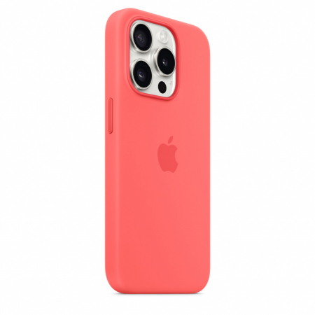Apple iPhone 15 Pro Silicone Case w MagSafe - Guava [4]