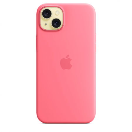 Apple iPhone 15 Silicone Case with MagSafe - Pink [3]