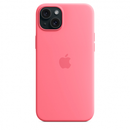 Apple iPhone 15 Silicone Case with MagSafe - Pink [2]