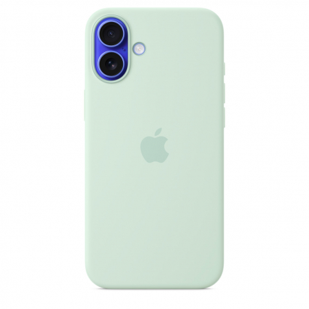 Apple iPhone 16 Plus Silicone Case with MagSafe - Aquamarine (SEASONAL) [2]