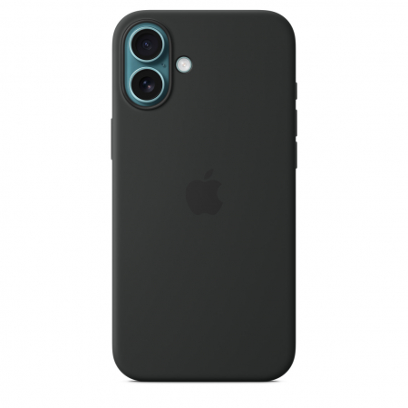 Apple iPhone 16 Plus Silicone Case with MagSafe - Black [3]