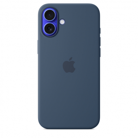 Laptop, Tablete & Telefoane - Apple iPhone 16 Plus Silicone Case with MagSafe - Denim